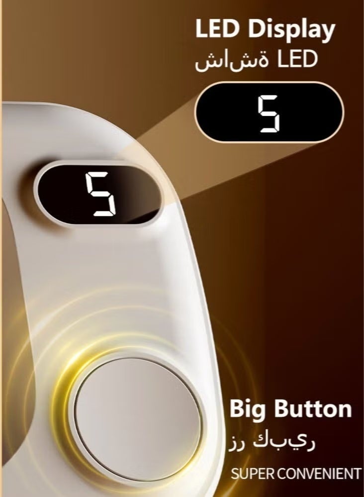 Essential oil diffuser, air aromatherapy device, aromatherapy machine with LED display and 5 intelligent modes - Image 2